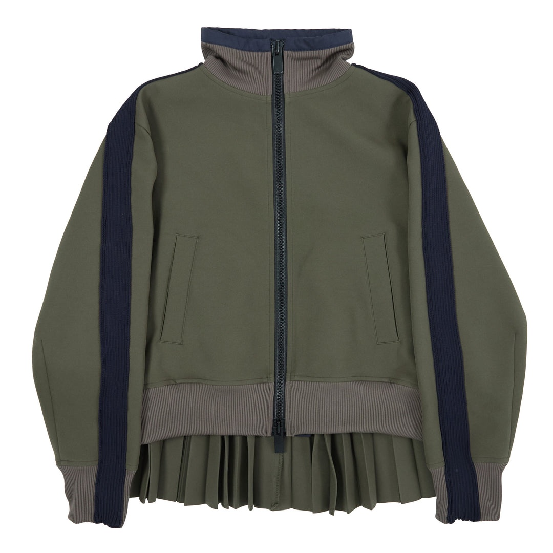 sacai Technical Jersey Blouson | club21 | REVERSIBLE sacai Technical Jersey Blouson | club21 | REVERSIBLE