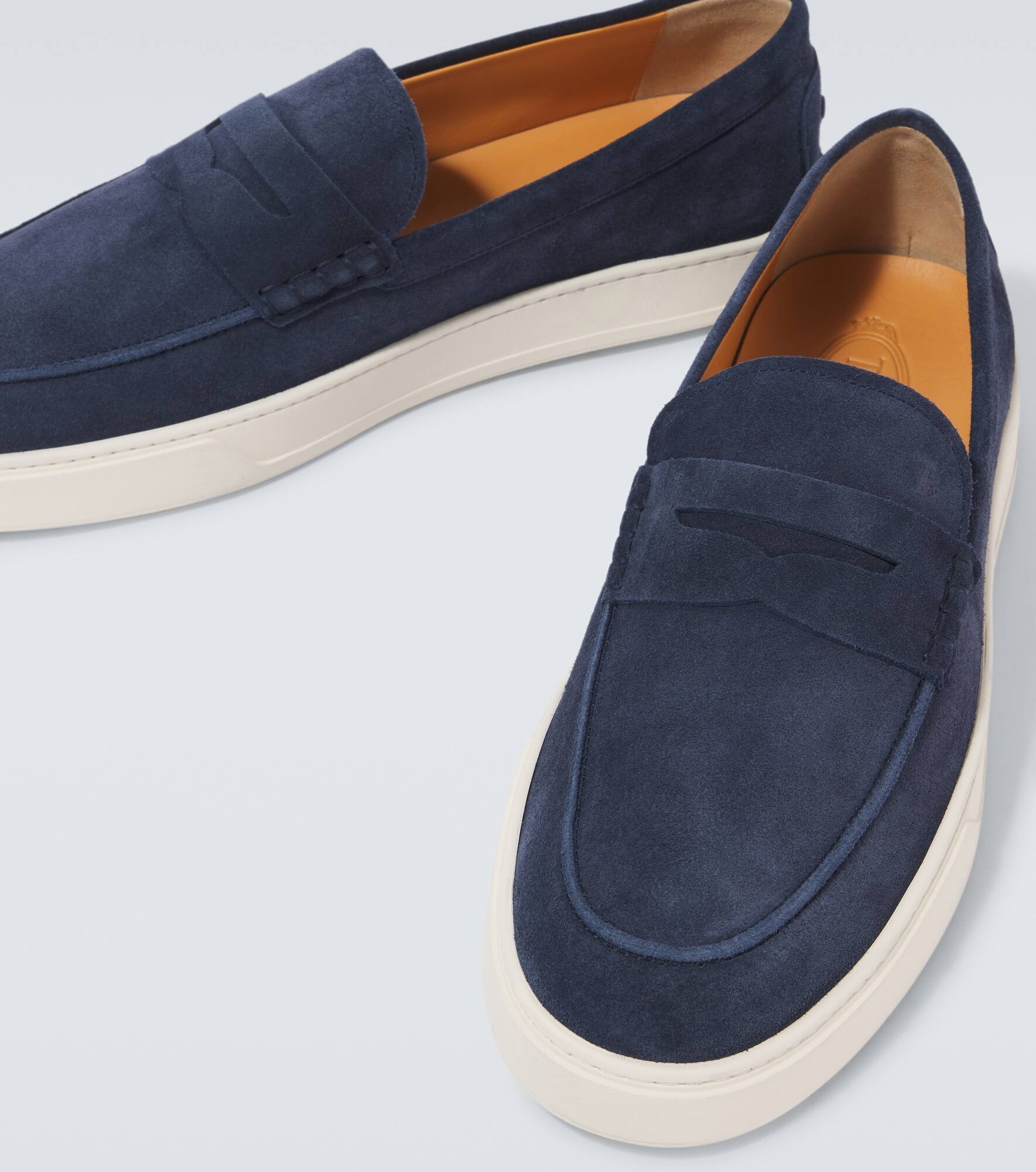 Suede penny loafers - 3