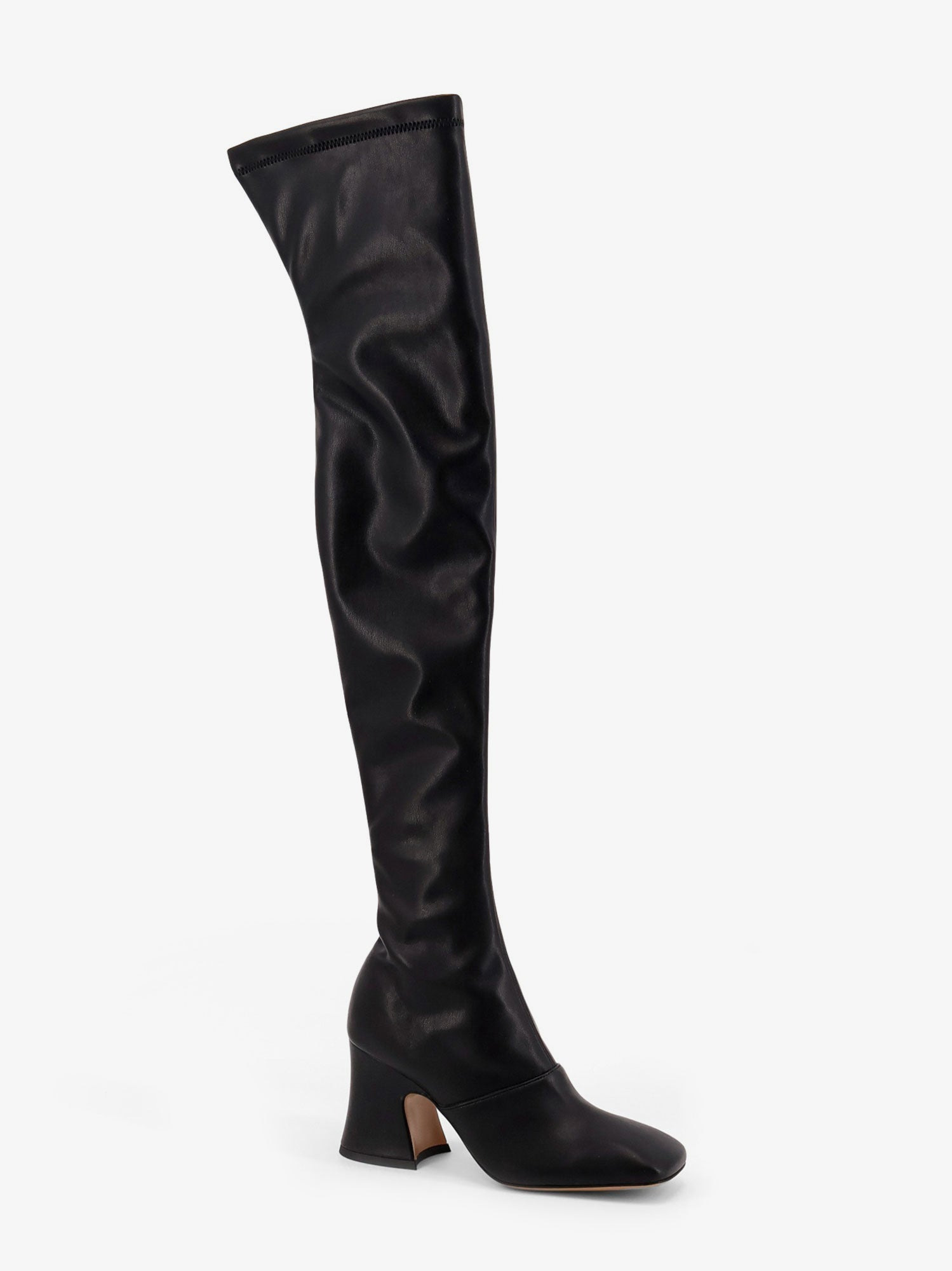 Chloe' Women Janis Over The Knee Leather Boots - 2