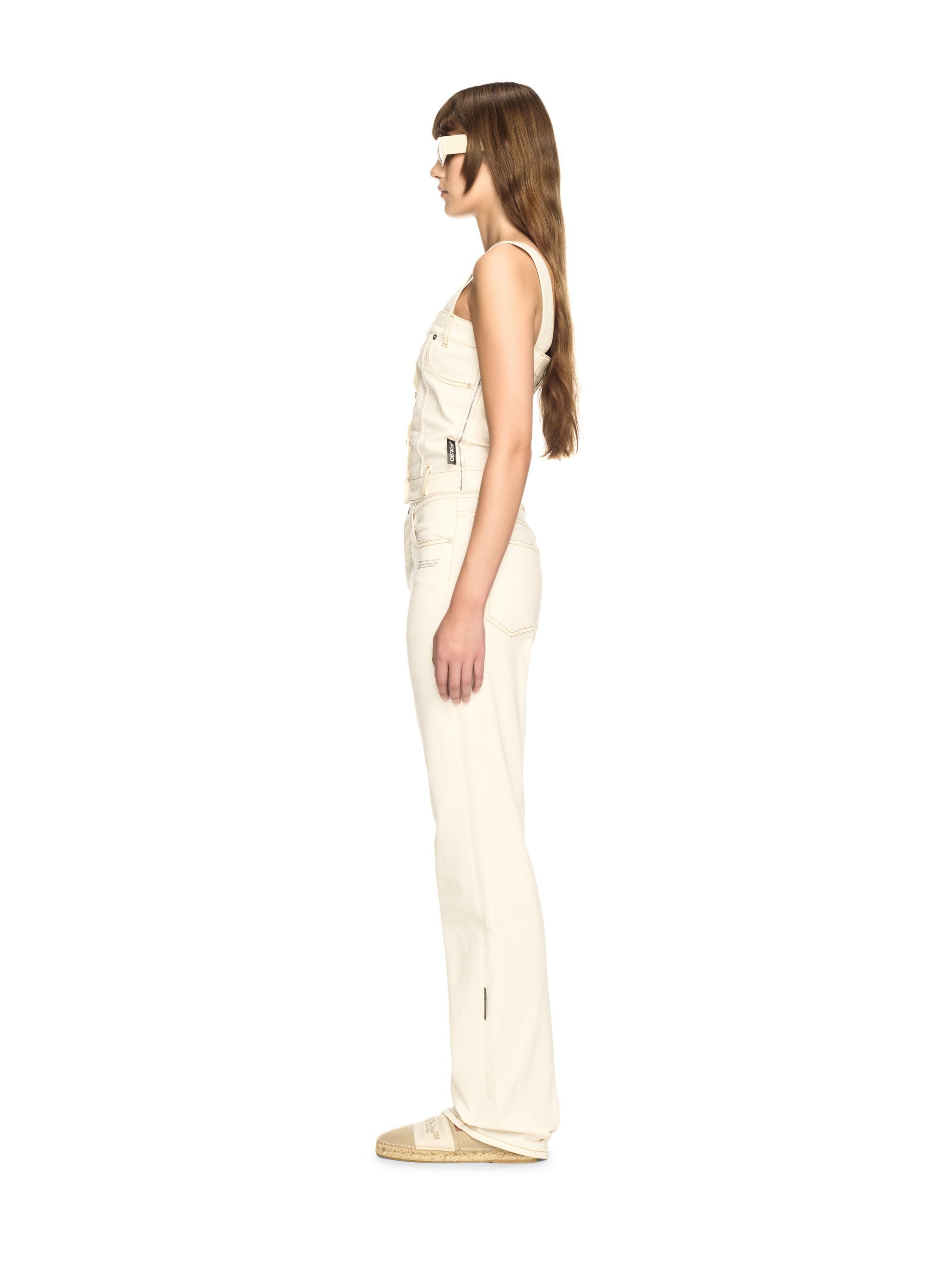 White Denim Susy Pants - 3
