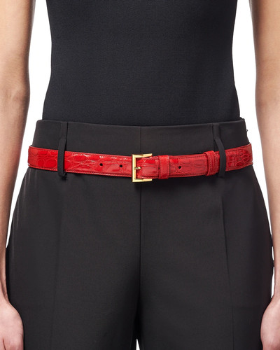 Prada Crocodile leather belt outlook