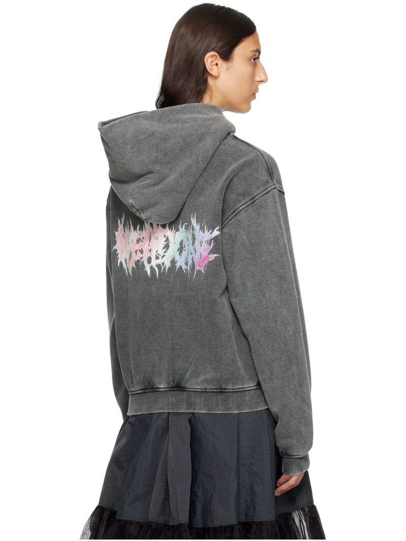 Black Faded Hoodie 3