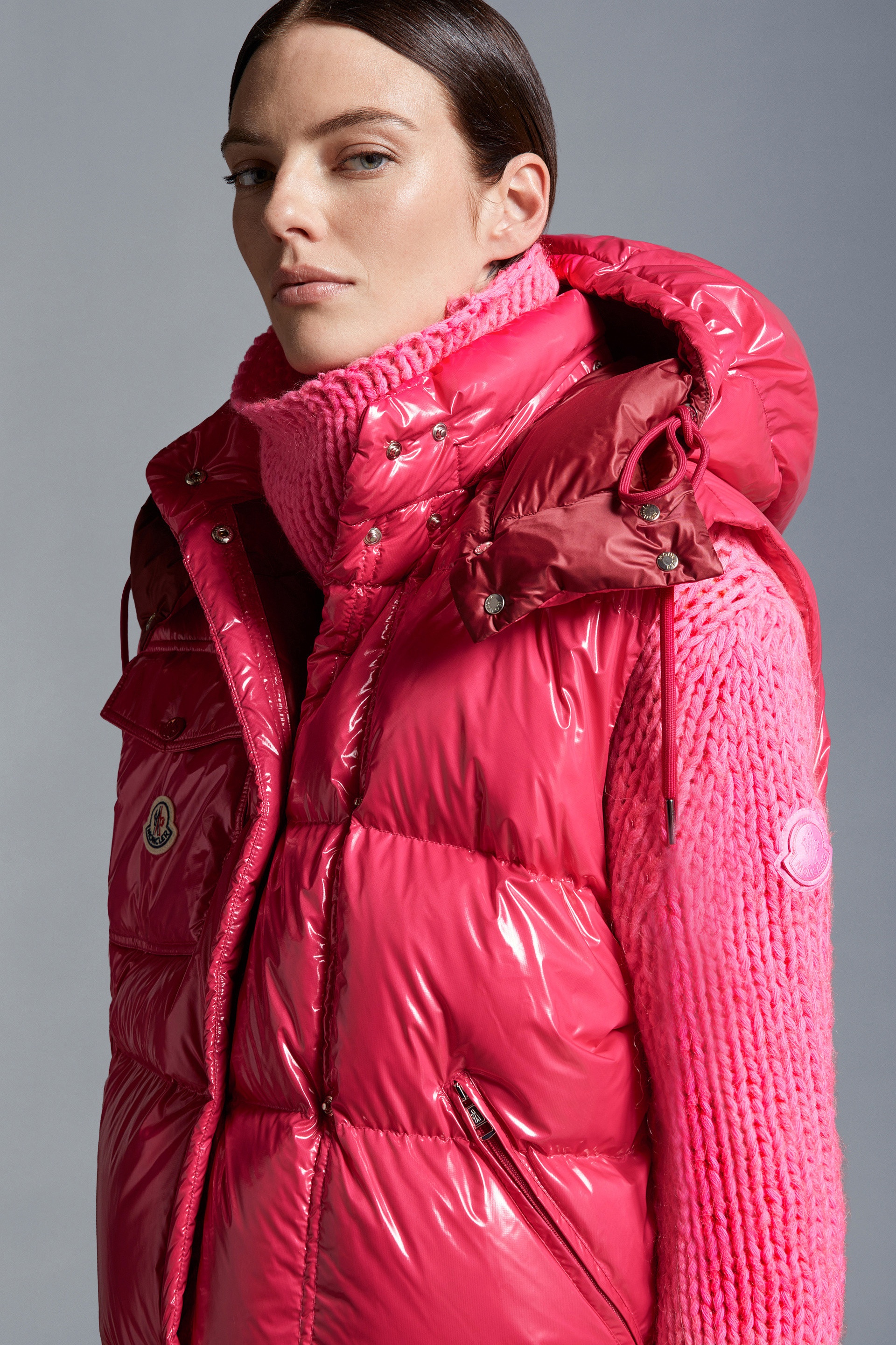 Moncler Karakorum Short Down Jacket Women - 7