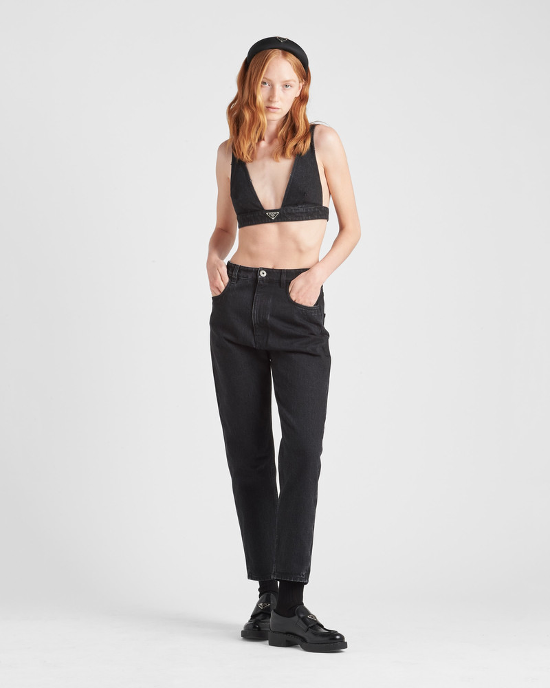 Prada Denim top outlook