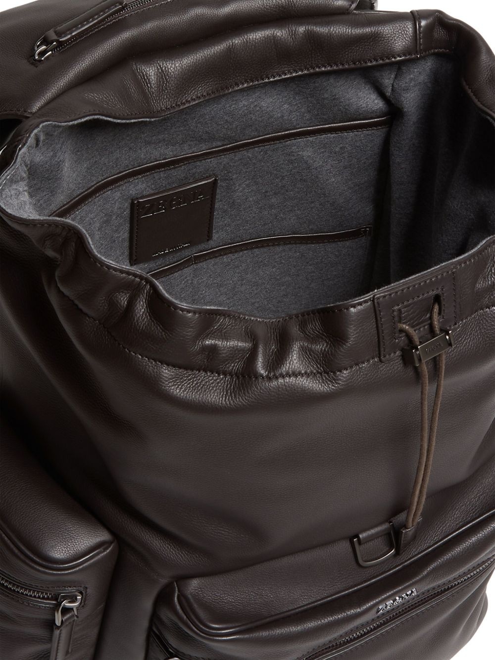 leather backpack - 4