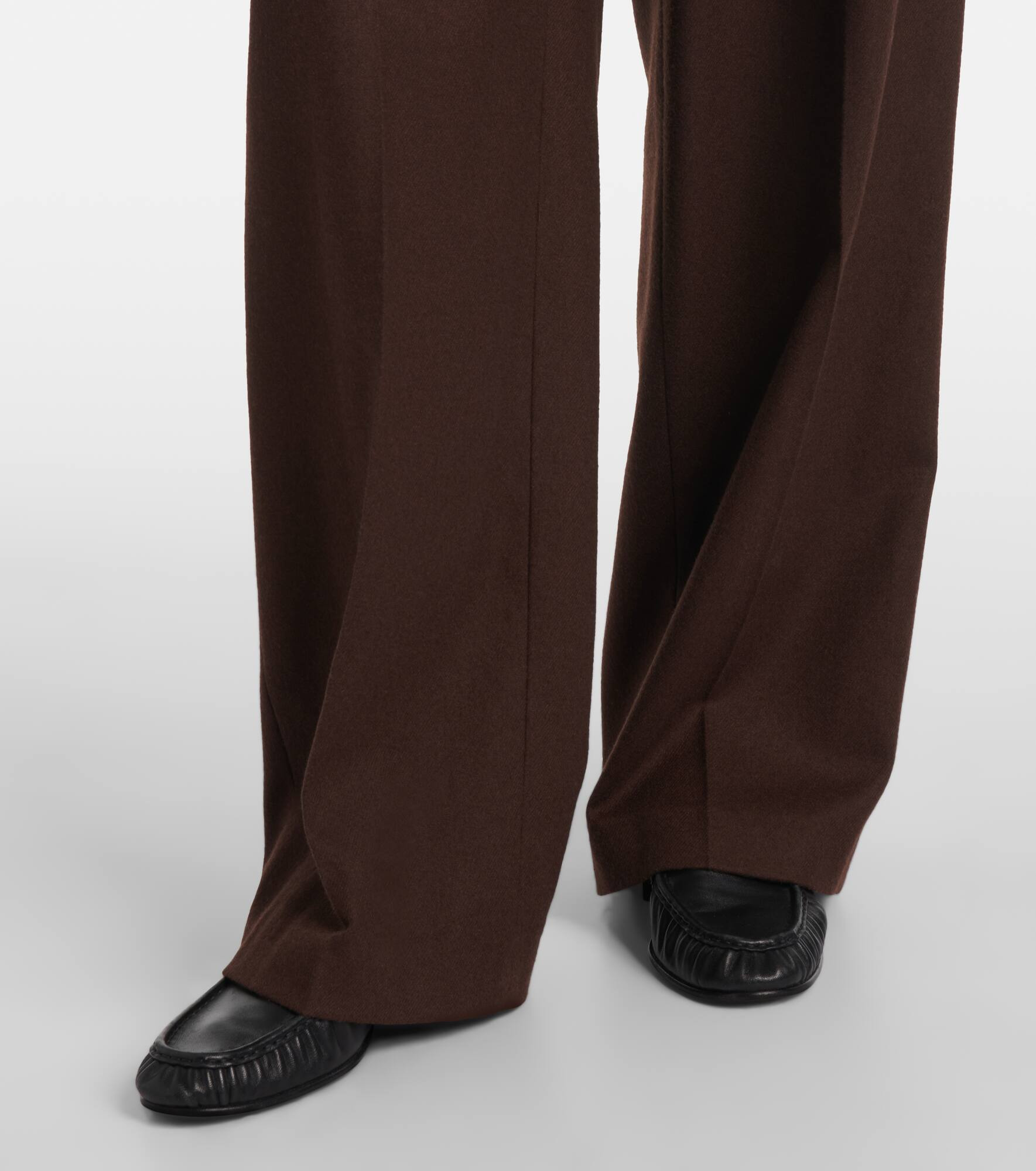Mid-rise straight pants - 5