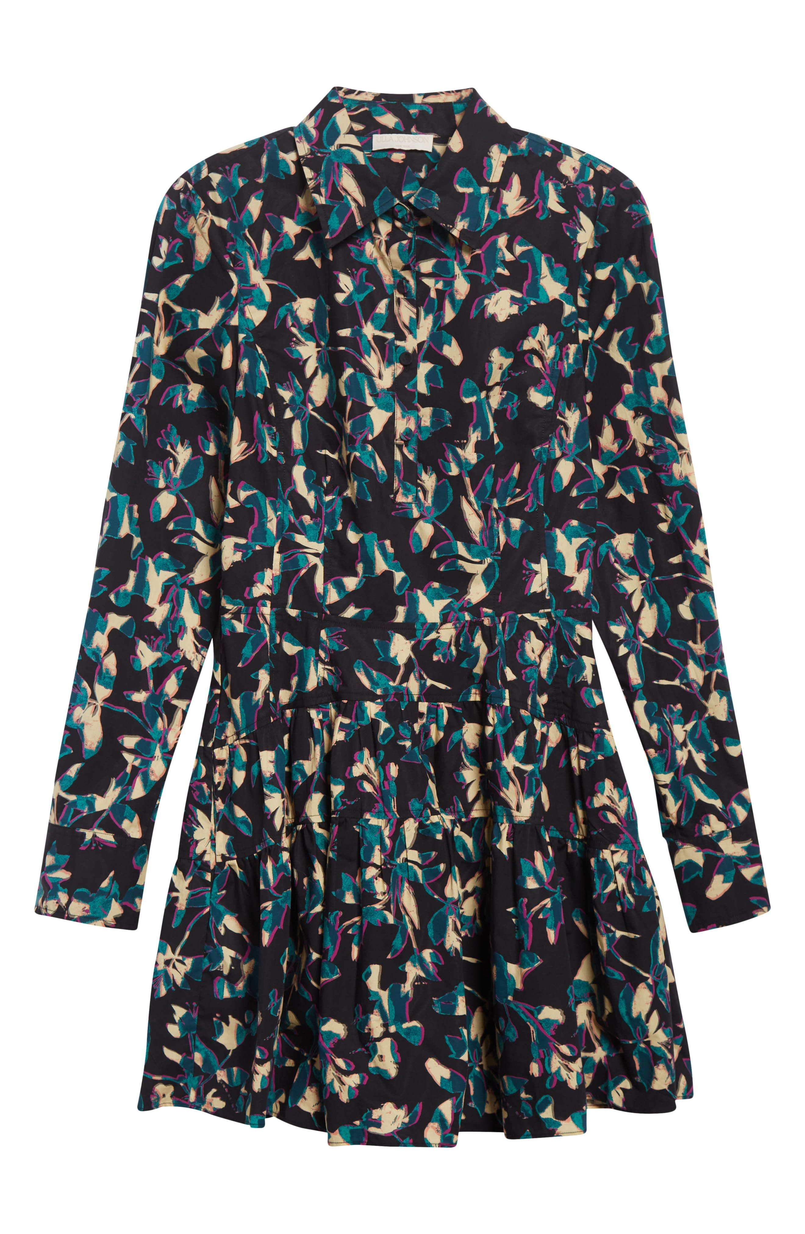 Ulla Johnson Nanette Long Sleeve Minidress in Kaleidoscope at Nordstrom - 5