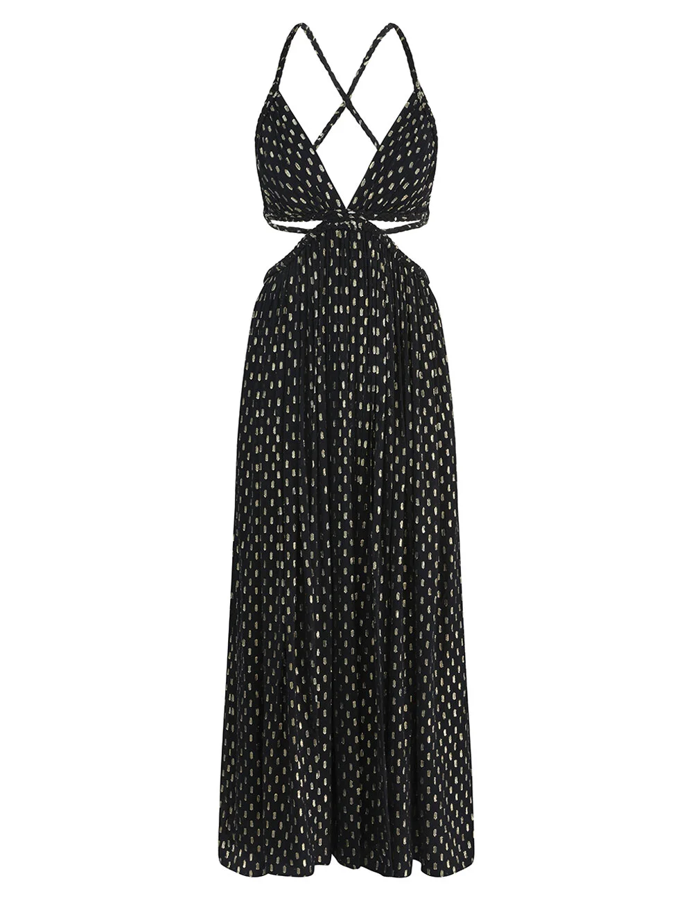 DAYLIGHT BRAID TRIM DRESS - 1