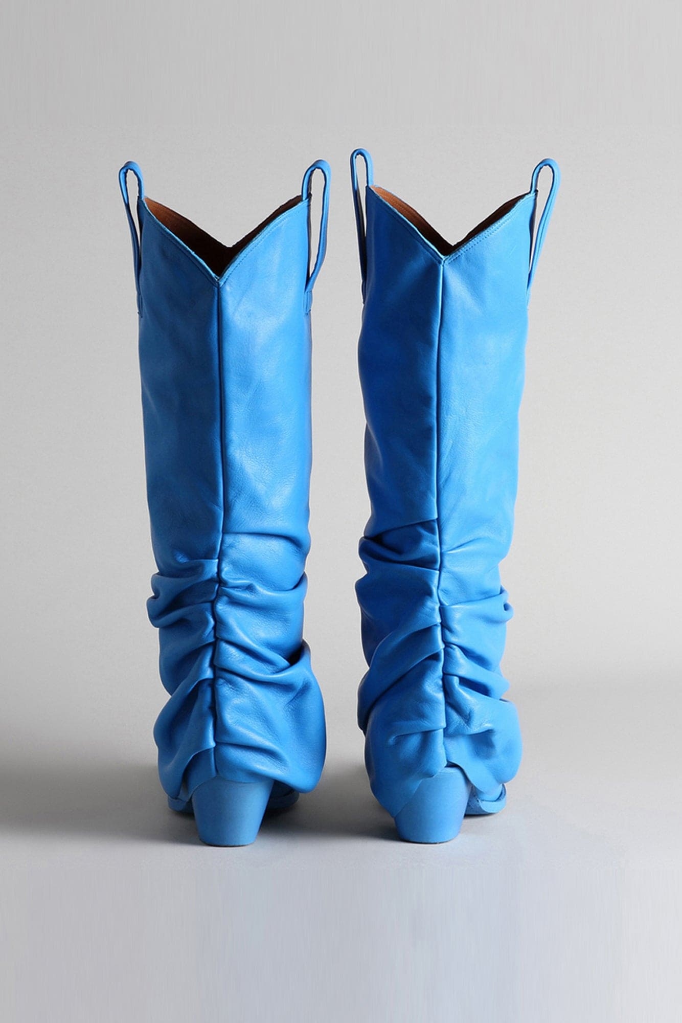 Mid Cowboy Boots - Electric Blue - 2