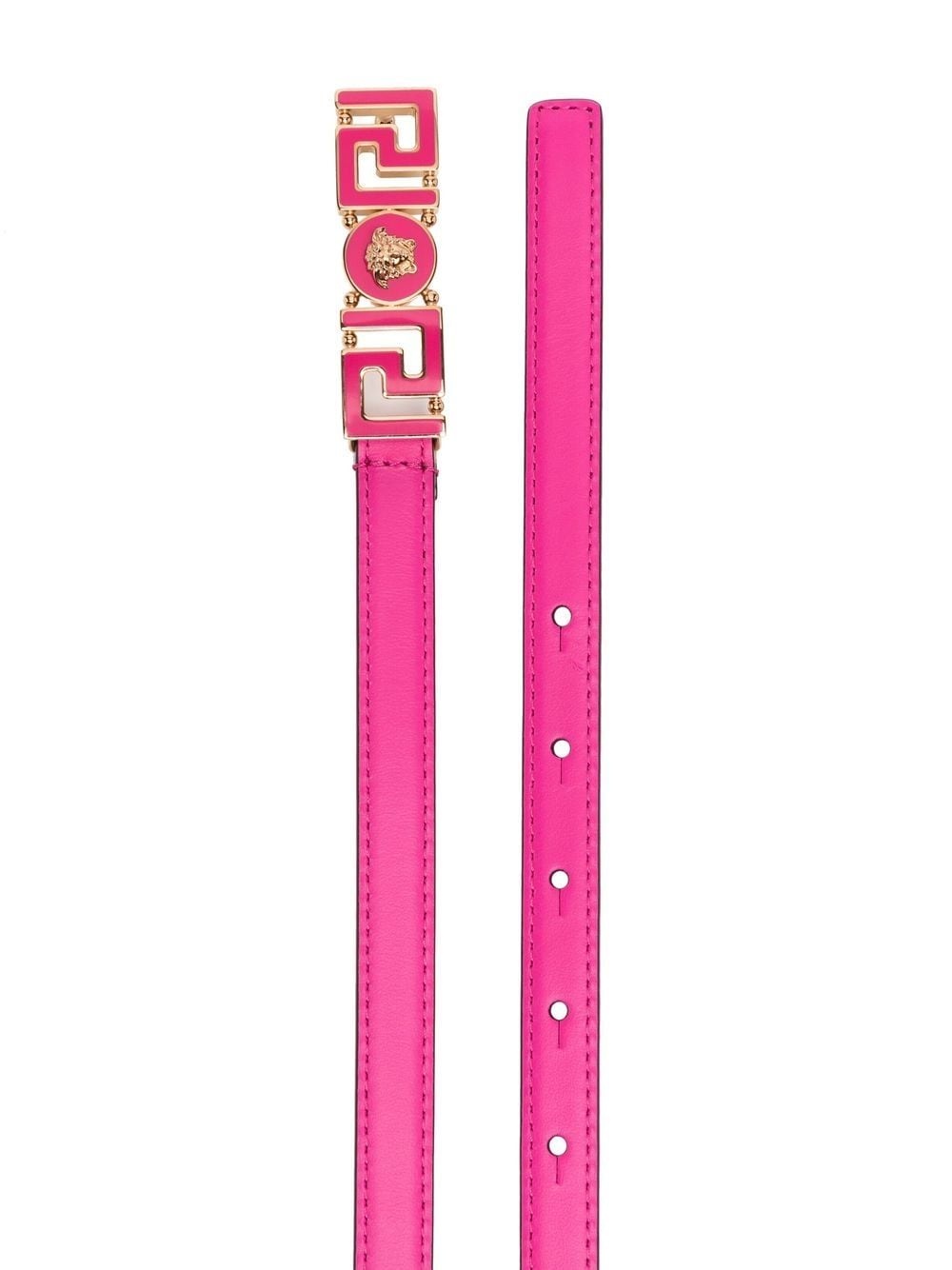 Greca Godess leather belt - 2