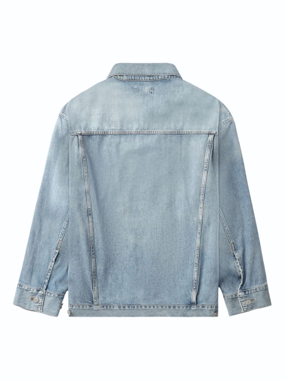 long-sleeve denim jacket - 6