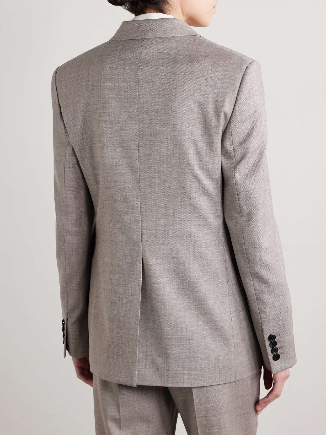 Selene wool blazer Stone - 4