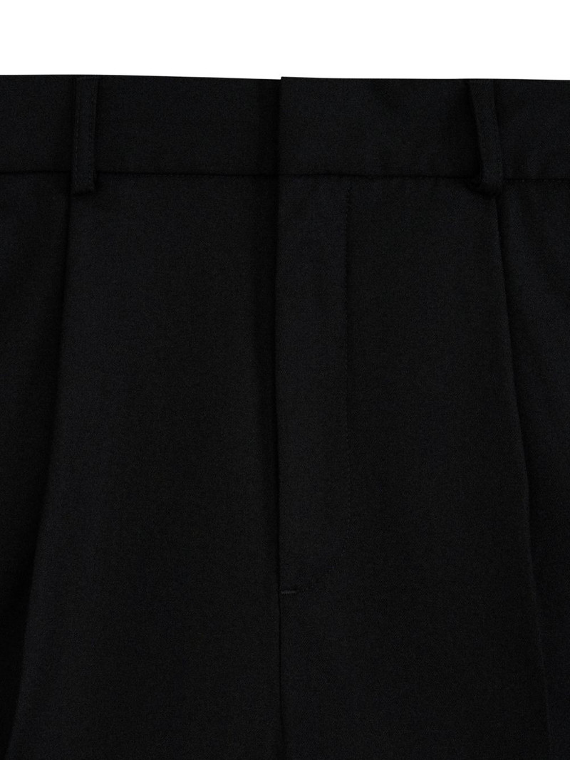 pressed-crease wide-leg trousers 4
