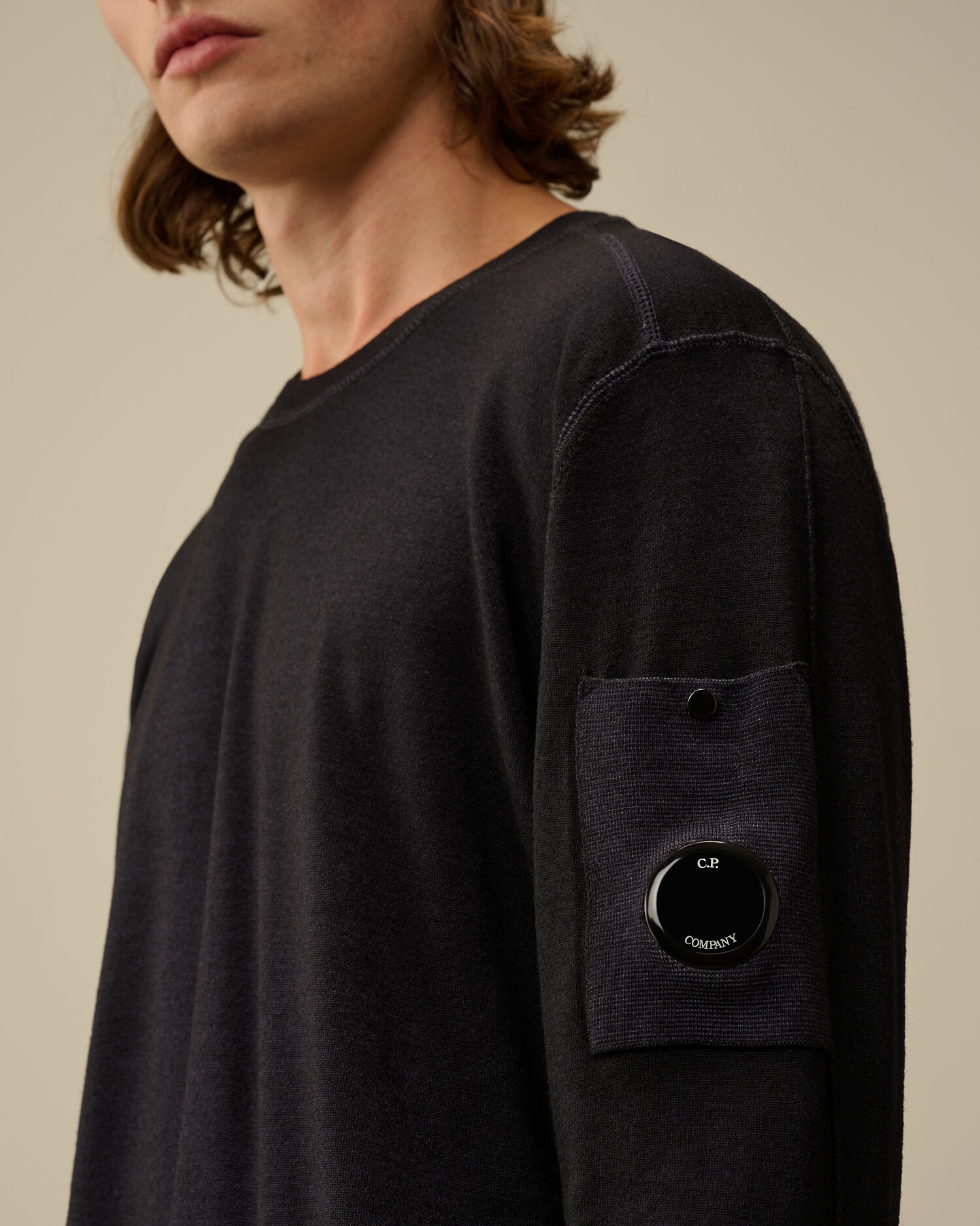 Merino Wool Fast Dyed Crew Neck Knit - 4