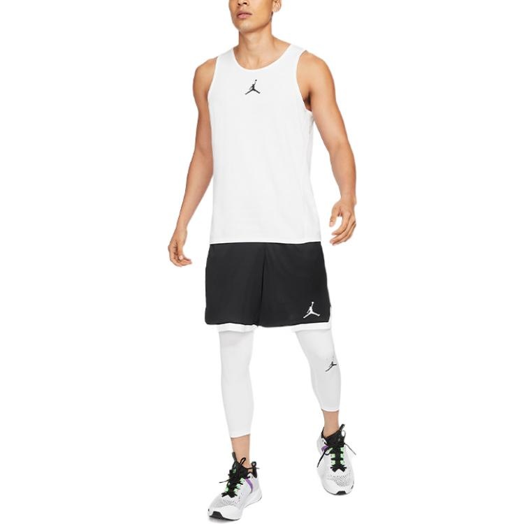 Air Jordan Dri-FIT Men's 3/4-Length Tights White CZ4796-100 - 3