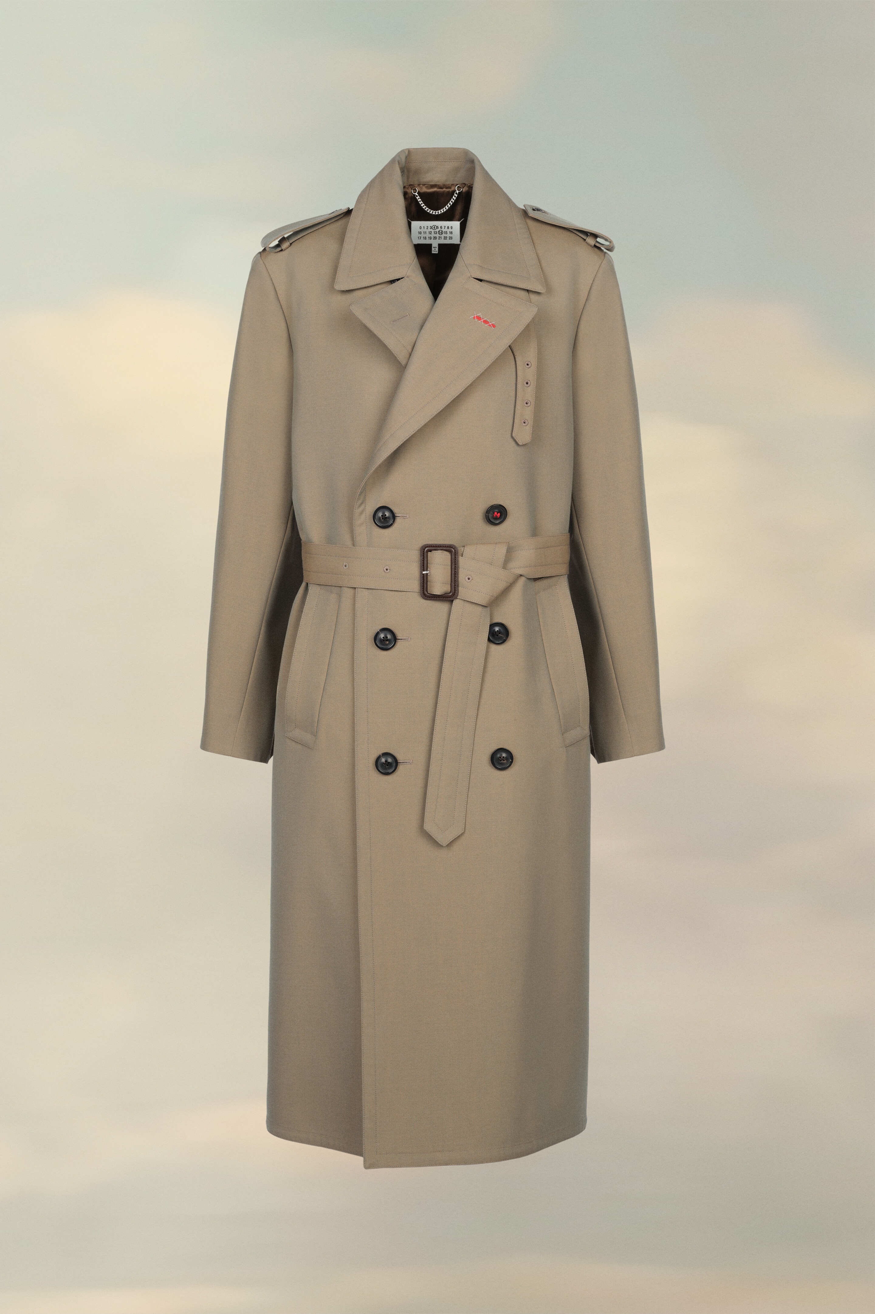 Belted Trench Coat - 1