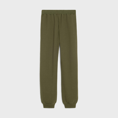 CELINE "C" TRACK PANTS IN COTTON AND CASHMERE outlook