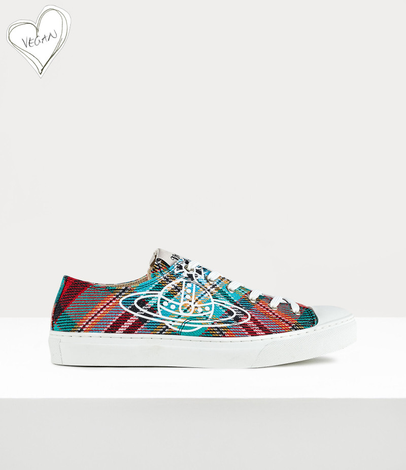 PLIMSOLL LOW TOP TARTAN 1