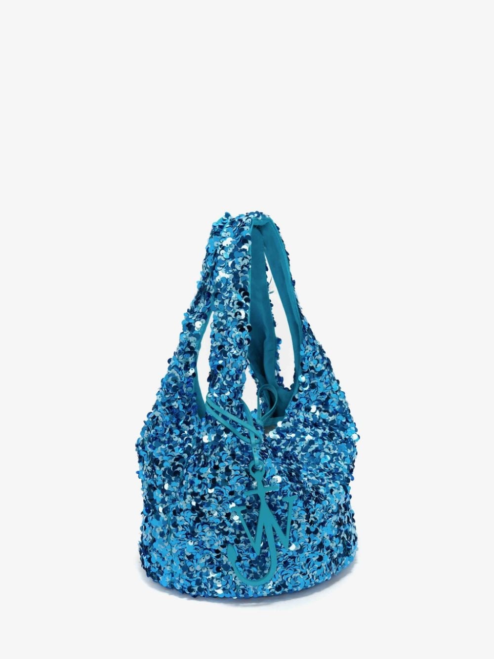 MINI SEQUIN SHOPPER TOP HANDLE BAG - 2