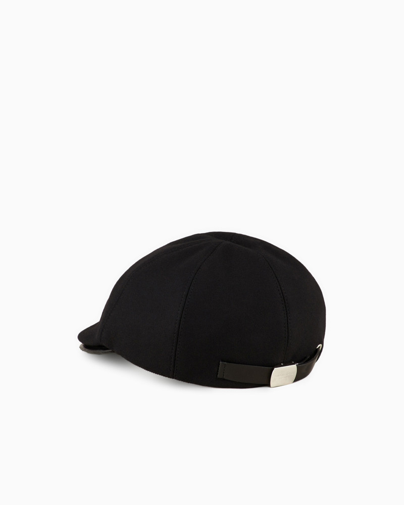 GIORGIO ARMANI WOOL-BLEND FLAT CAP outlook