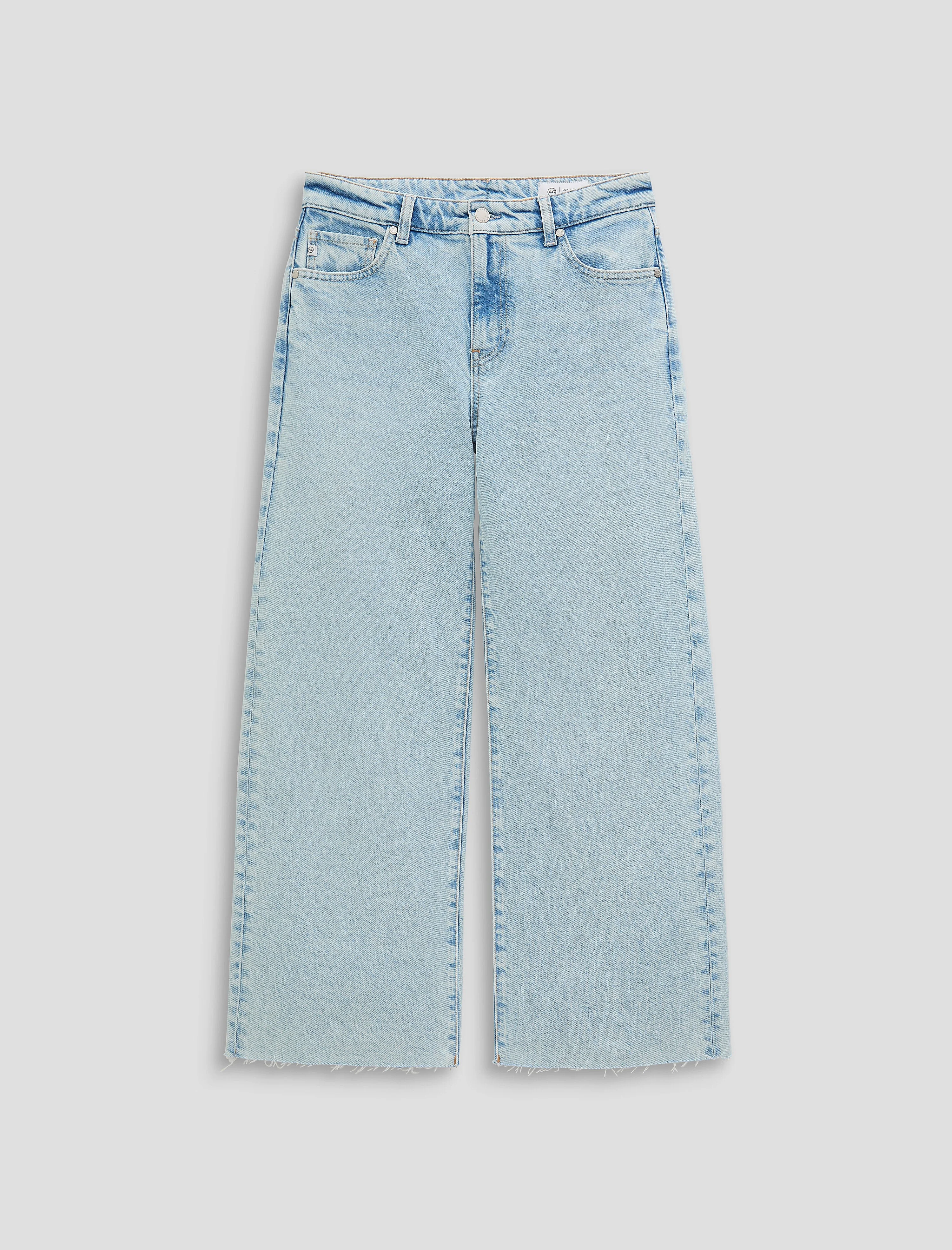 Saige Wide Leg Crop Jean - 1
