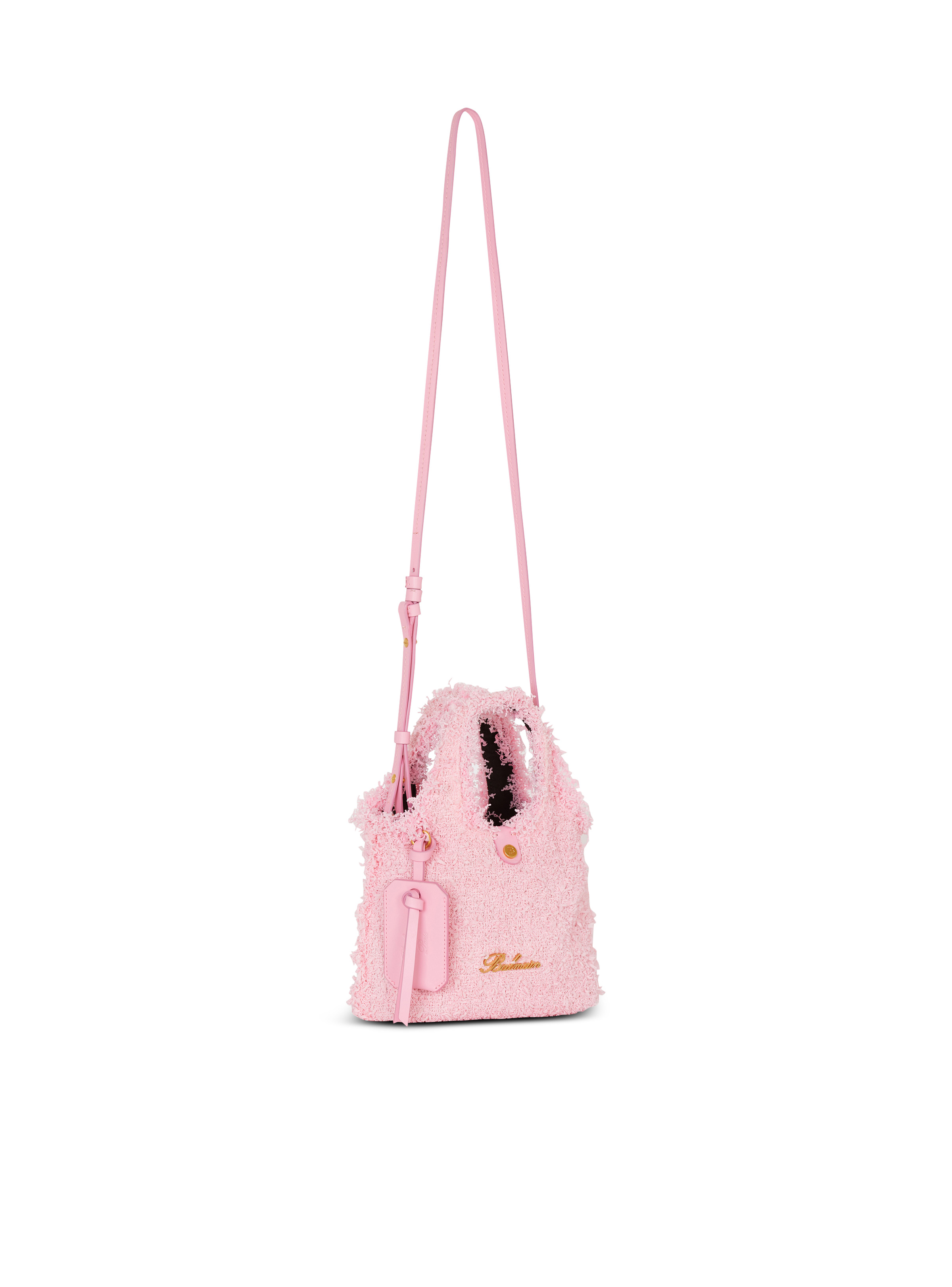 Mini B-Army Grocery Bag in tweed - 3