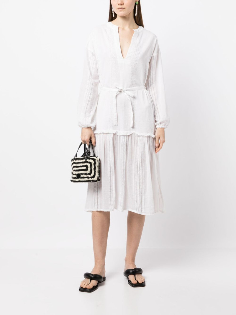lemlem Abira Poet shirt dress outlook
