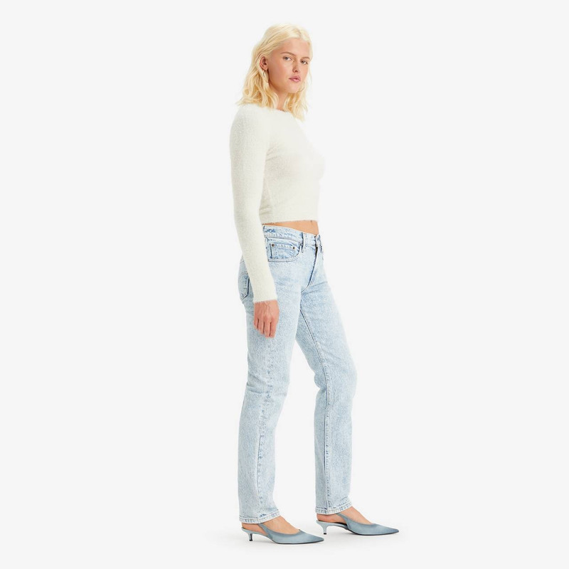 MIDDY STRAIGHT WOMEN'S JEANS 4
