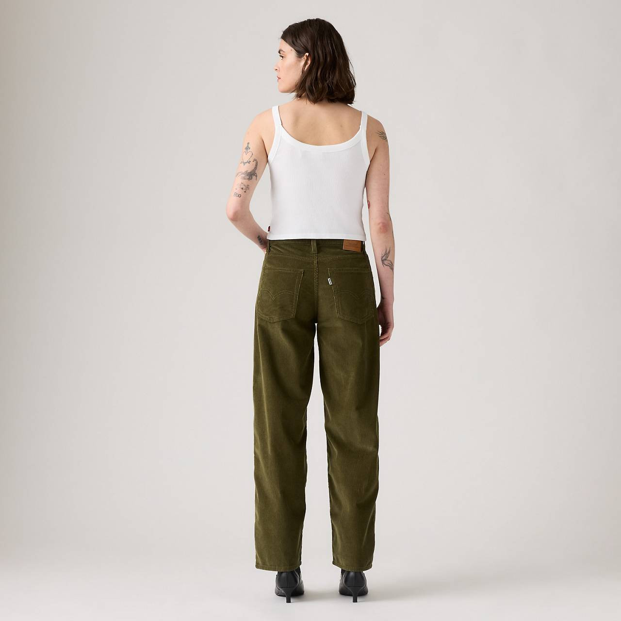 BAGGY DAD CORDUROY WOMEN'S PANTS - 5