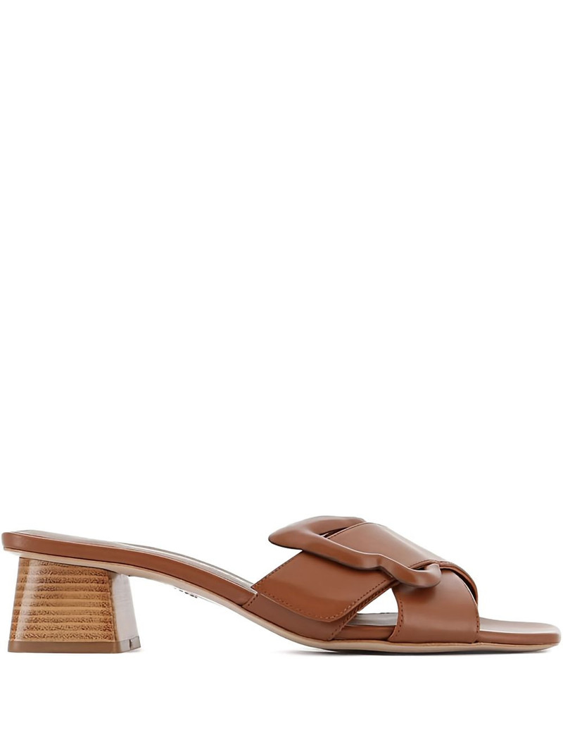 50mm Blair buckle heeled sandals 1