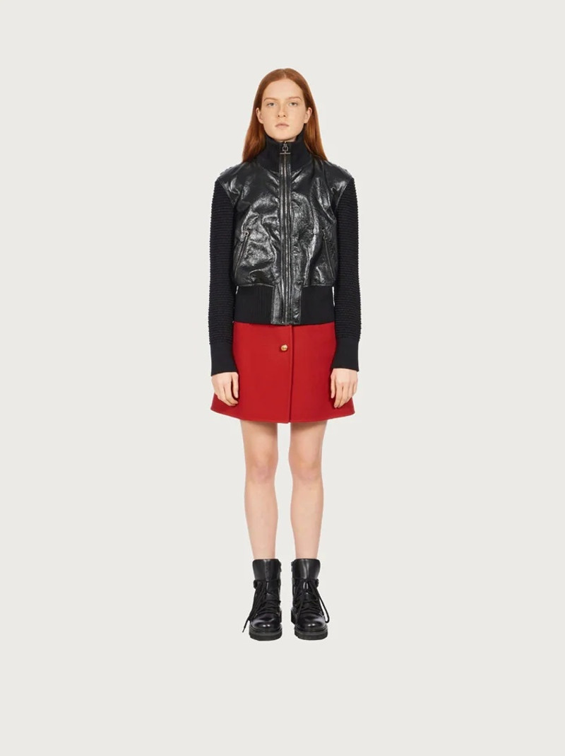 CASHMERE BLEND MINI SKIRT 4