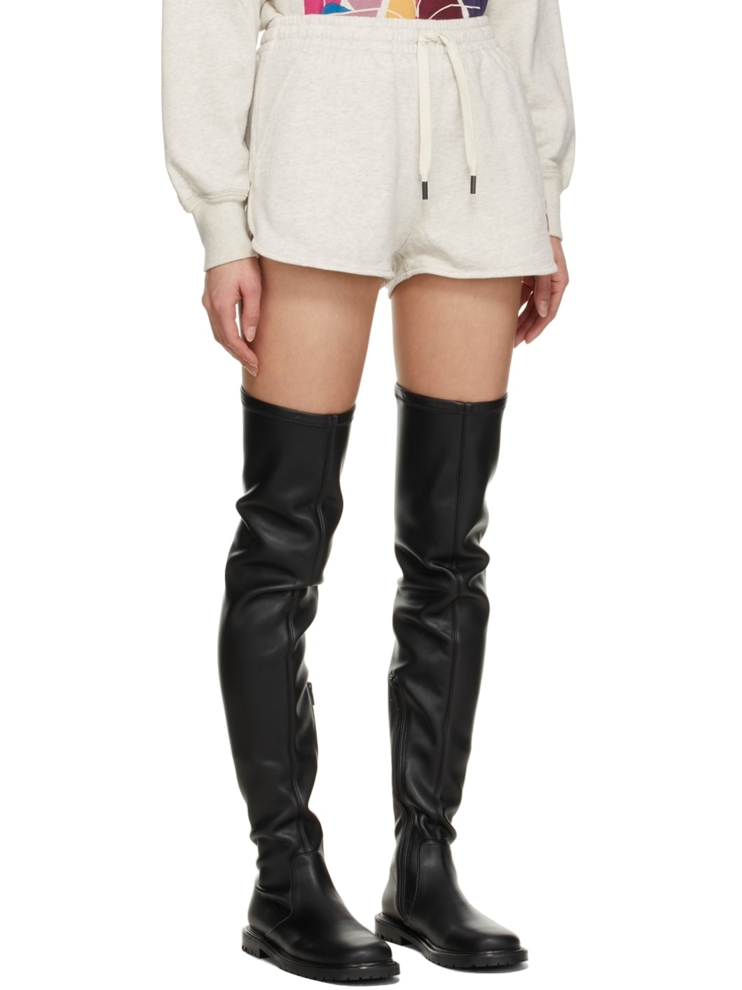 Grey Mifikiae Lounge Shorts - 2