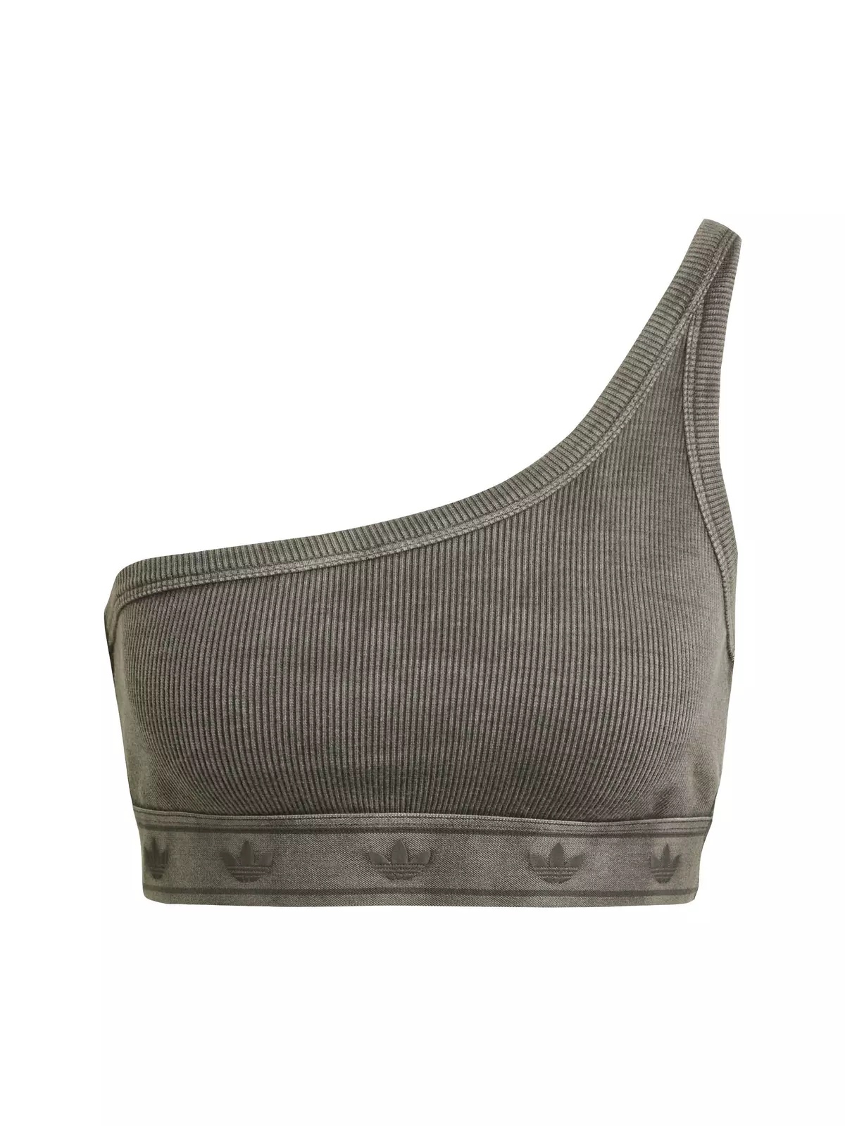 Originals Women's Ribbed One-Shoulder Top -Black - 6
