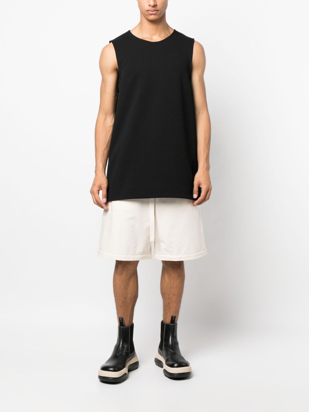 detachable-legs cotton trousers - 6