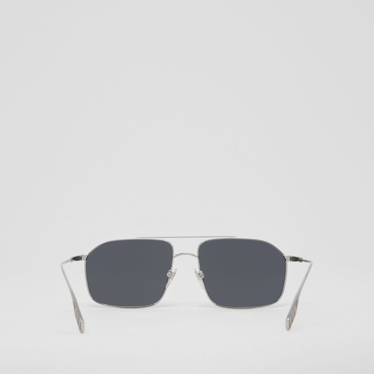 Icon Stripe Detail Navigator Sunglasses - 6