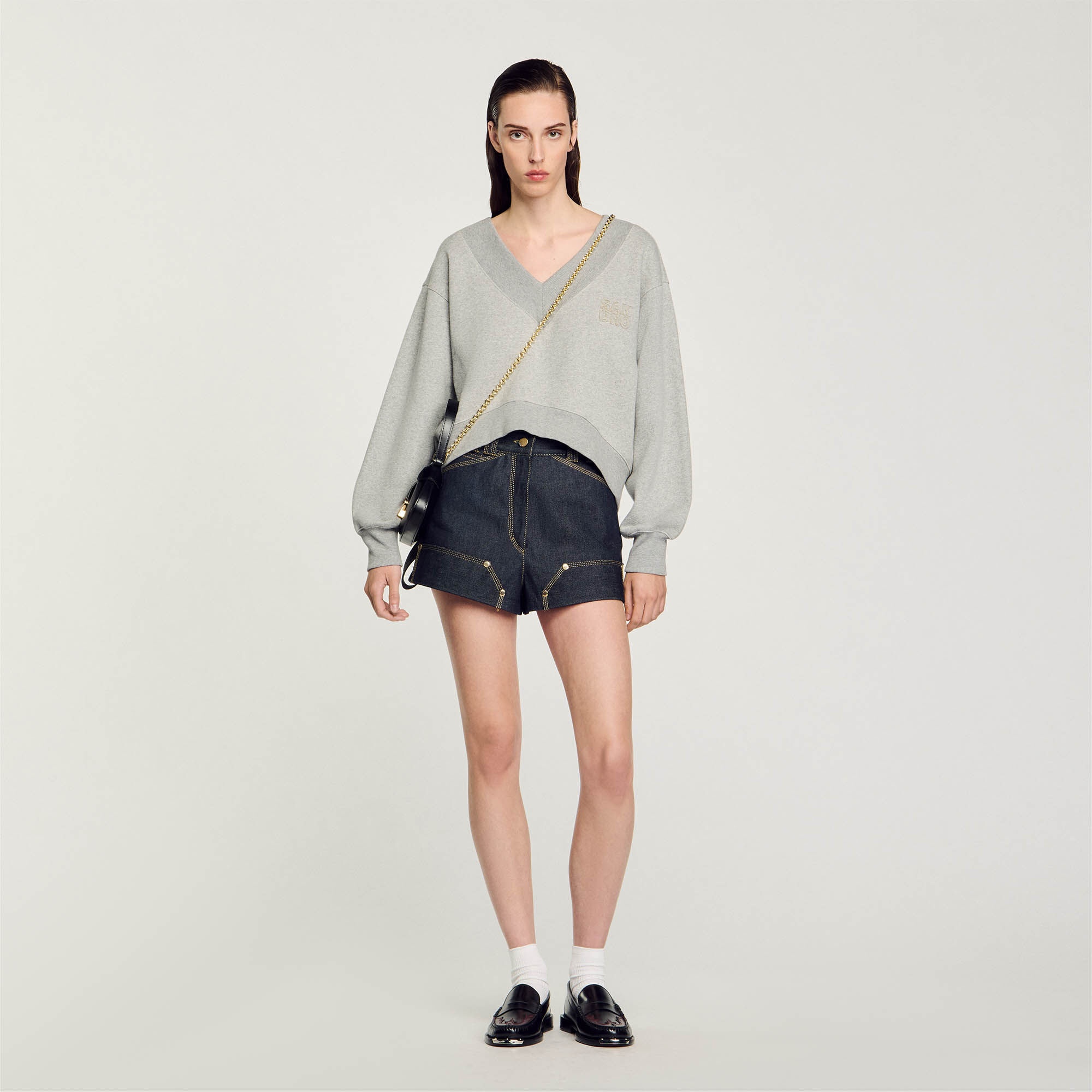 CROPPED SWEATSHIRT - 2