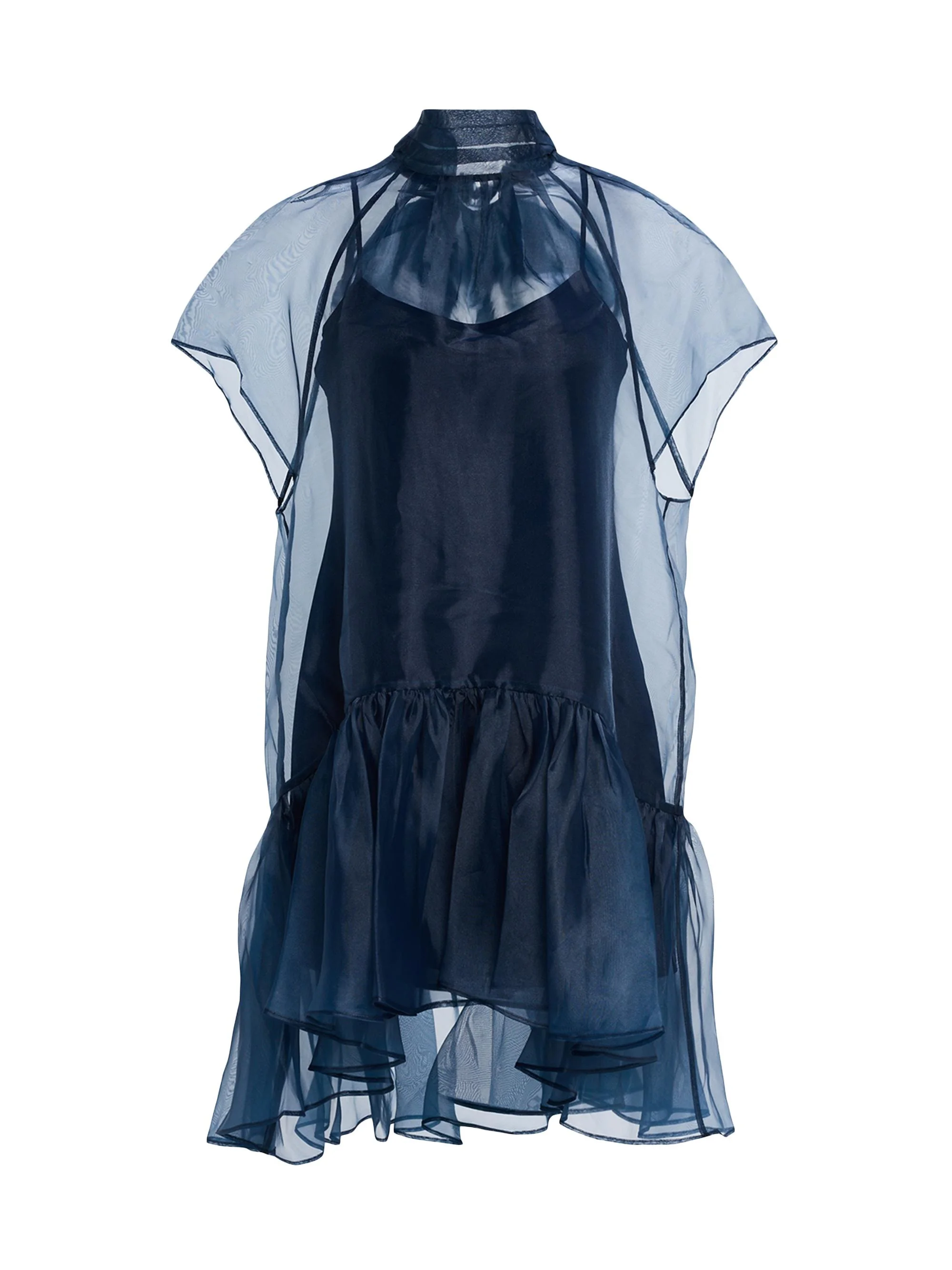 Women's Beaux Tiered Minidress - Midnight - 1
