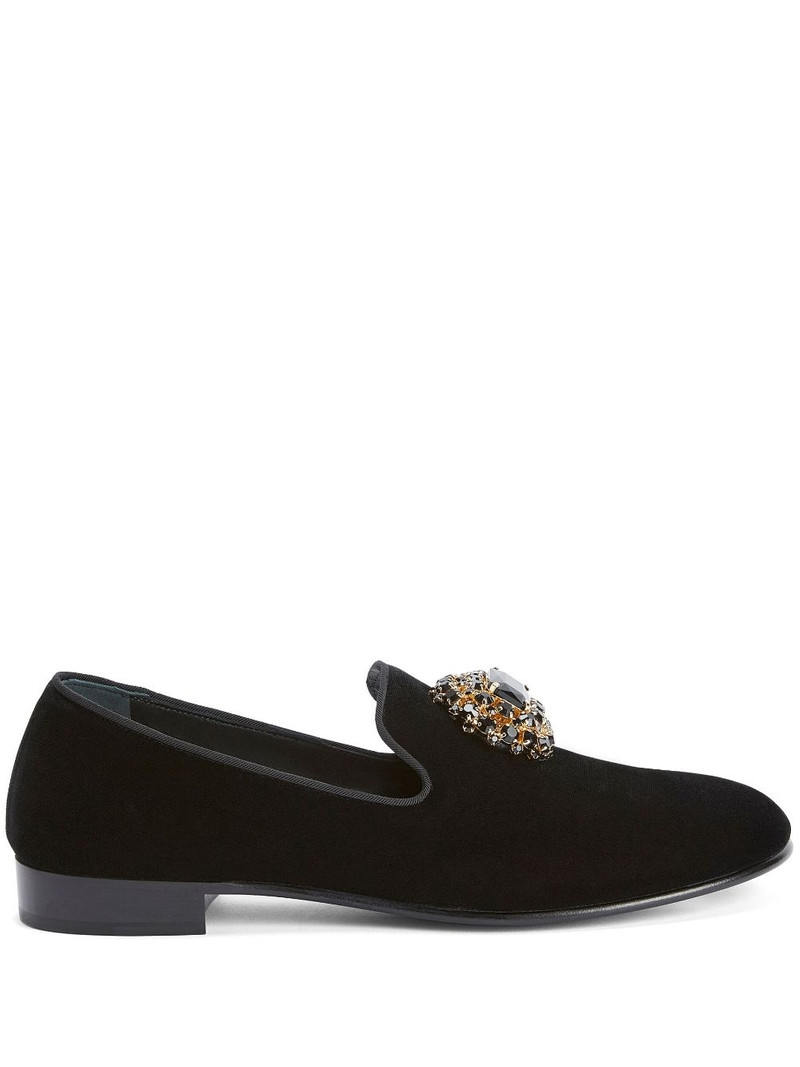 Remye rhinestone-embellished 로퍼 1