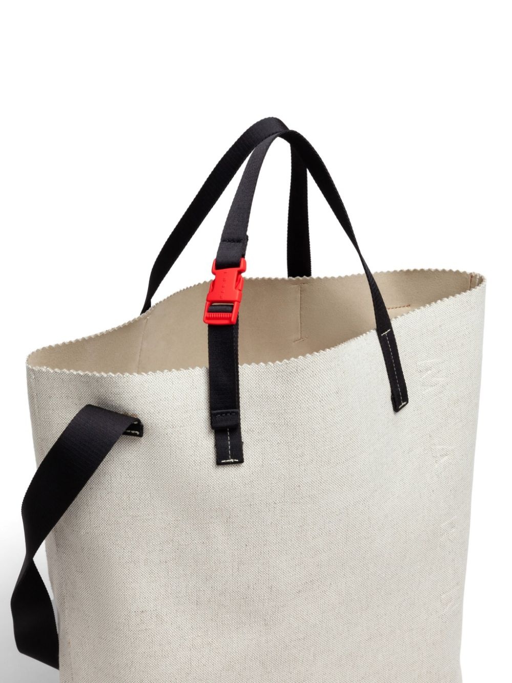 embossed-logo tote bag - 6