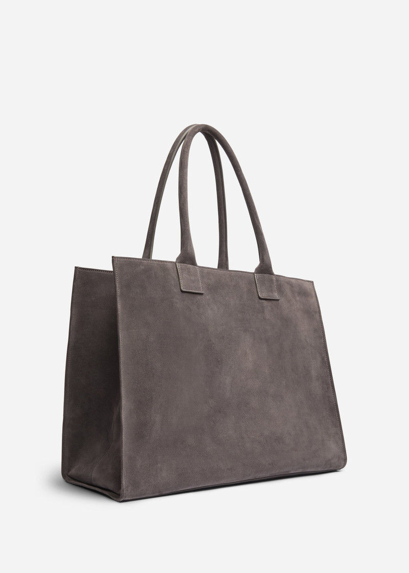 Large Tote Bag in Suede 3