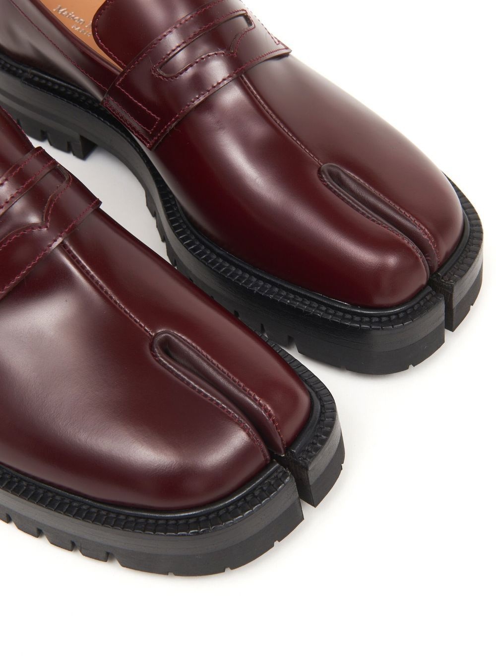 Tabi leather loafers - 3