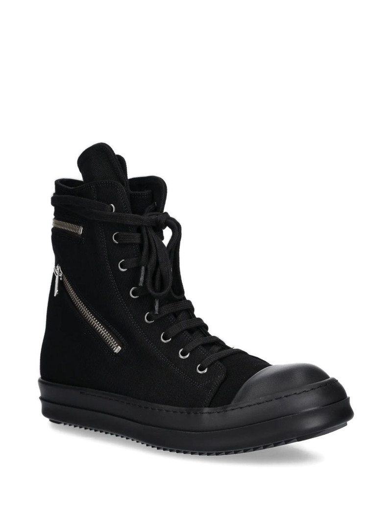Rick Owens DRKSHDW Cargo Sneaks zip-detail sneakers outlook