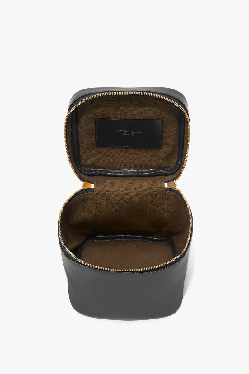 Vanity Crossbody Bag In Black Leather 6