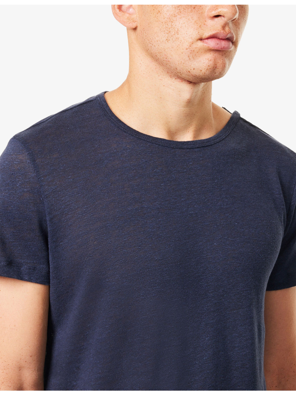 Jordan crewneck linen T-shirt - 4
