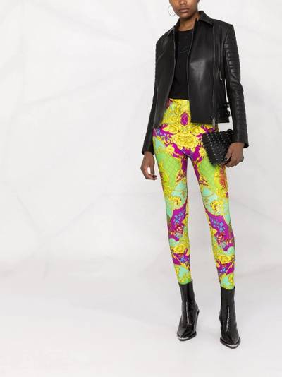 PHILIPP PLEIN New Baroque high-rise leggings outlook