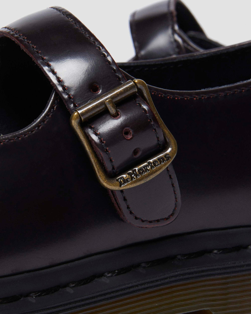 Elphie Leather Mary Jane Shoes 8
