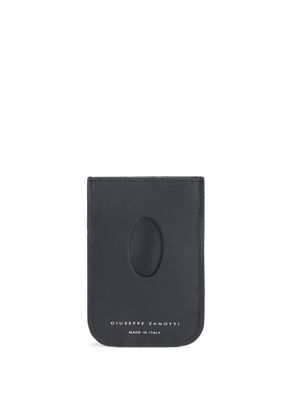 Albert crocodile-effect cardholder - 2