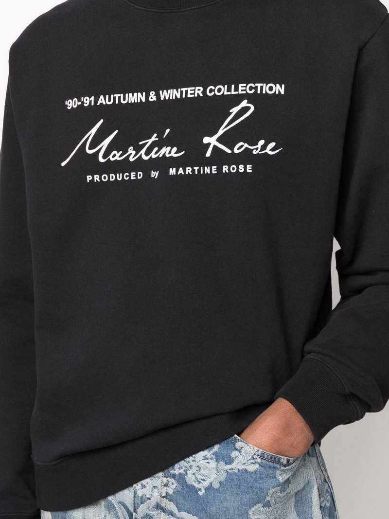 slogan-print sweatshirt 5