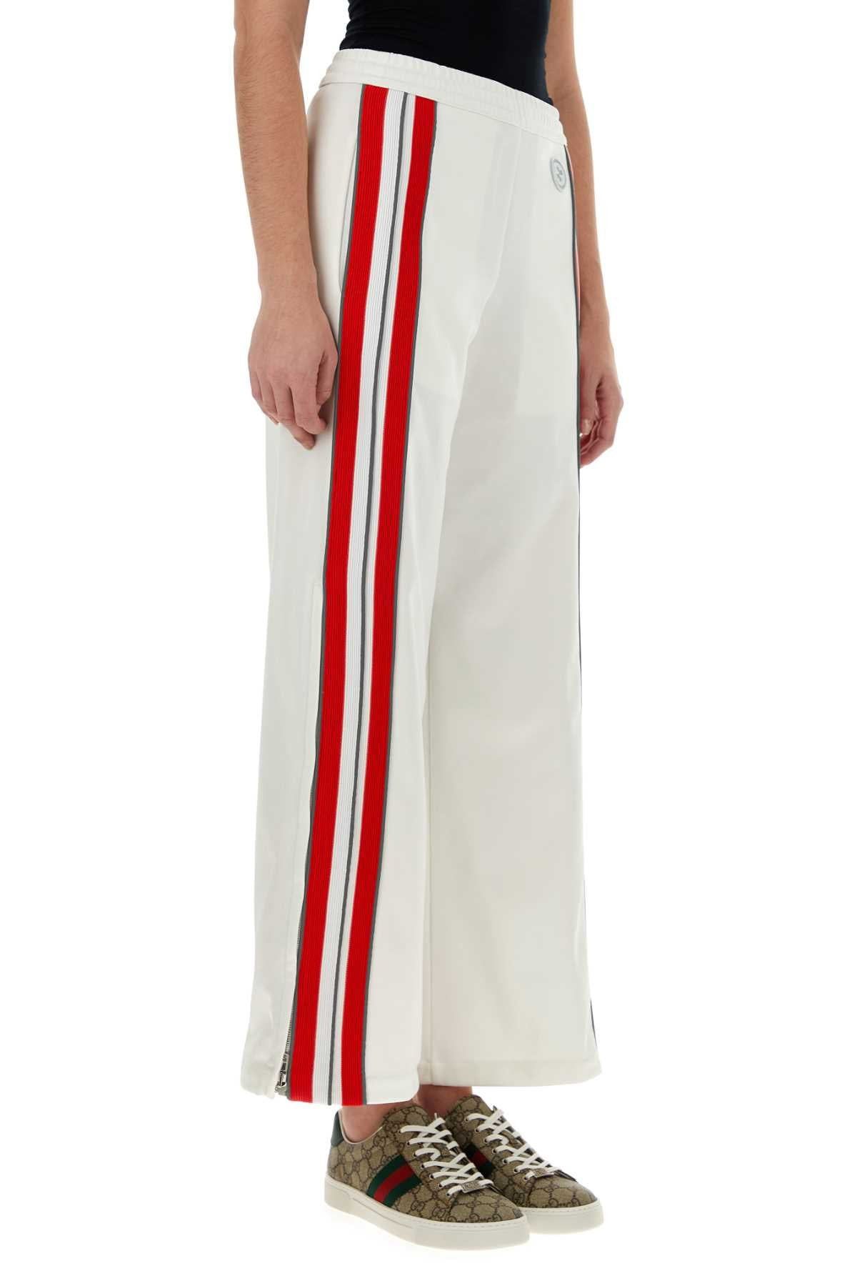 Gucci Women White Polyester Blend Pant - 3