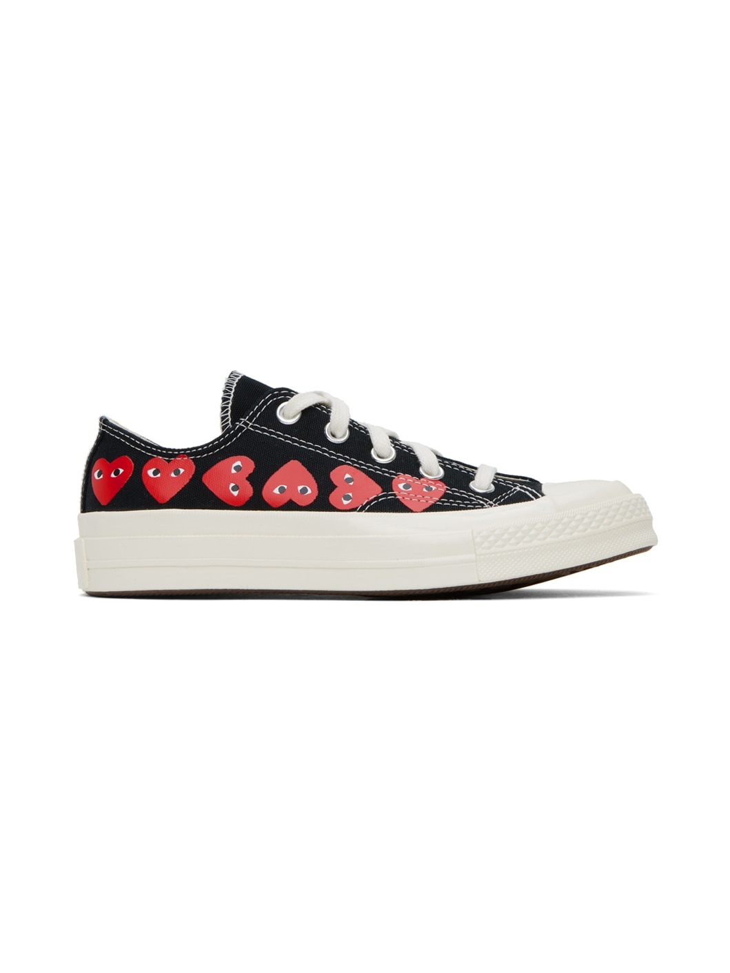 Black Converse Edition Chuck 70 Multi Heart Sneakers - 1